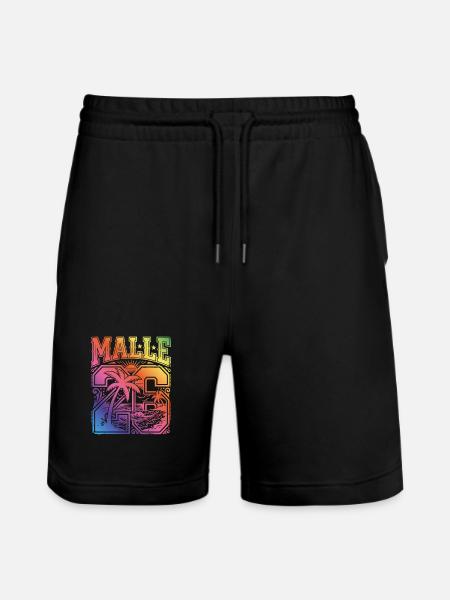 Malle 2026 Jersey Multicoloured - Stanley/Stella Trainer Unisex Organic Jogging Shorts - black