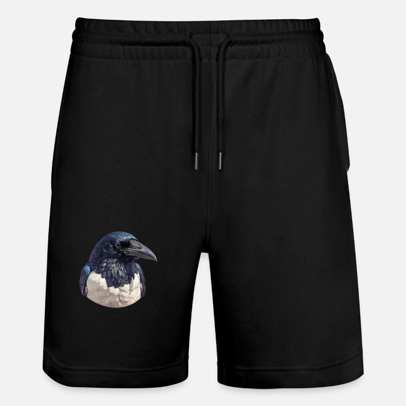 Pies Magpie - Short de jogging bio TRAINER Stanley/Stella unisexe - noir