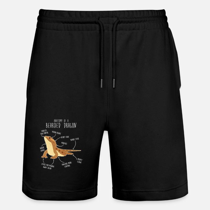 Anatomie du chien Golden Retriever - Short de jogging bio TRAINER Stanley/Stella unisexe - noir