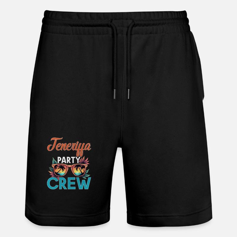 Équipage de Tenerife - Short de jogging bio TRAINER Stanley/Stella unisexe - noir