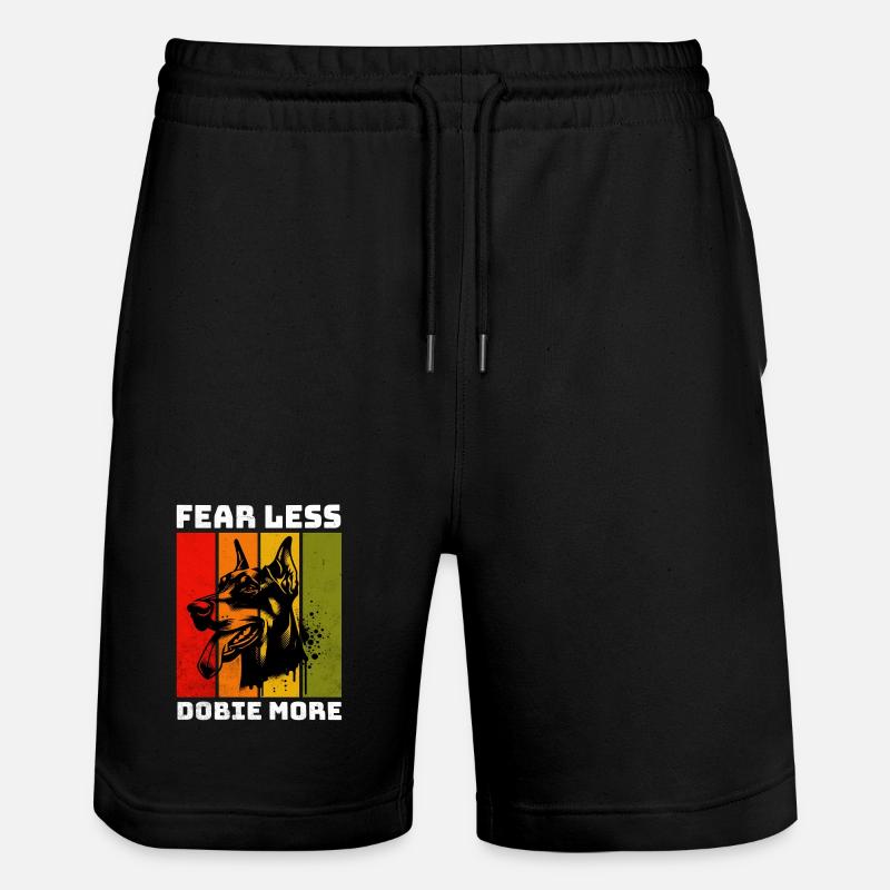 Doberman Dobermann - Short de jogging bio TRAINER Stanley/Stella unisexe - noir