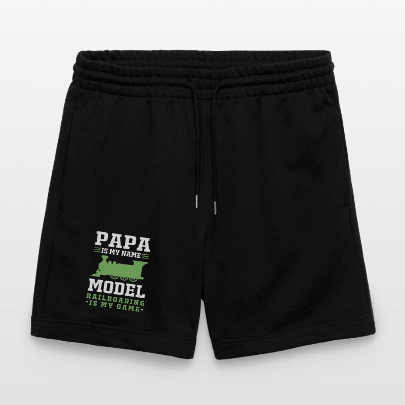 Model Railway Model Making Model Maker Stanley/Stella Trainer Unisex Organic Jogging Shorts