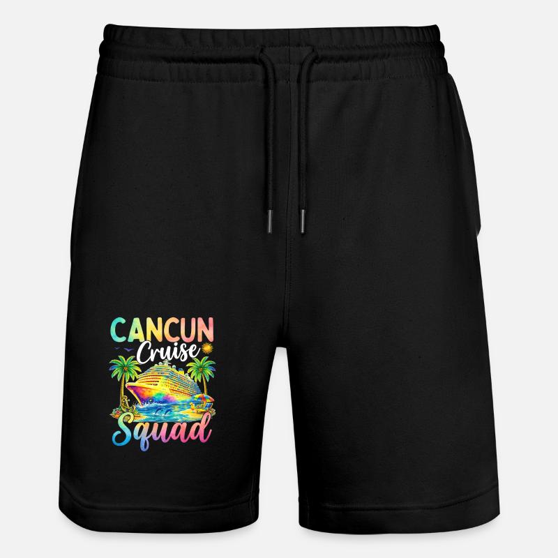 Équipe de croisière de Cancún - Short de jogging bio TRAINER Stanley/Stella unisexe - noir