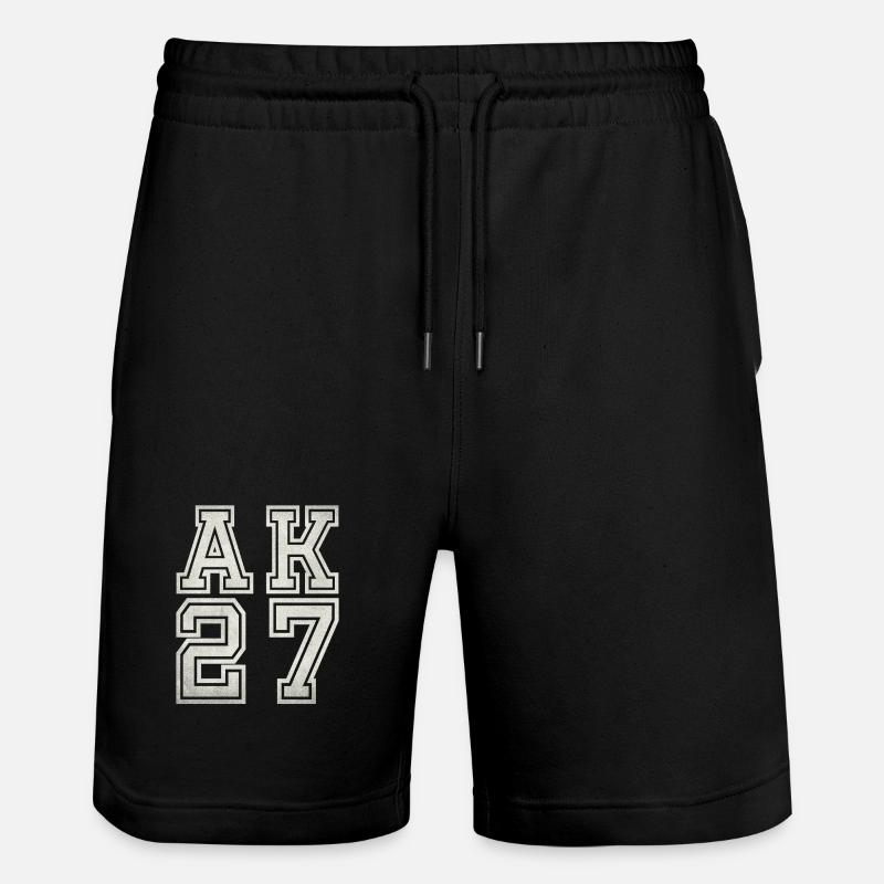 AK 27 - Short de jogging bio TRAINER Stanley/Stella unisexe - noir