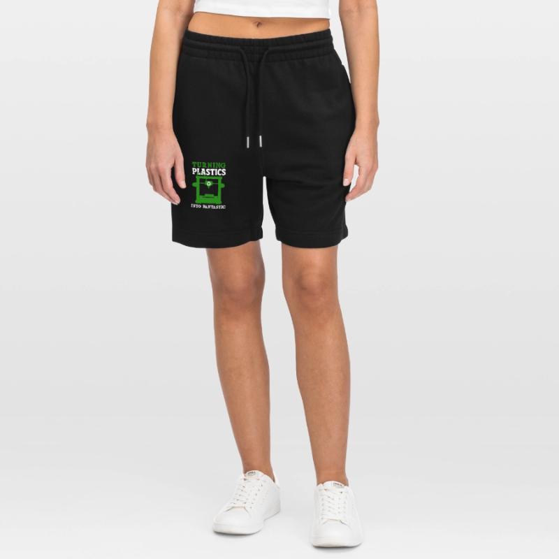 Turning Plastic Into Awesome 3D Printer Stanley/Stella Trainer Unisex Organic Jogging Shorts