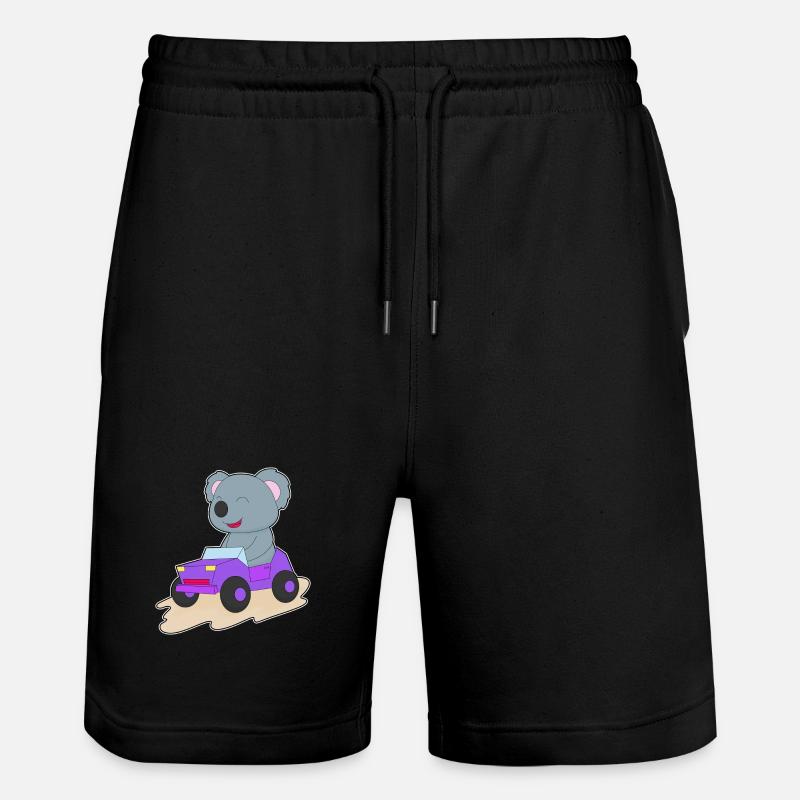 Koala Car - Short de jogging bio TRAINER Stanley/Stella unisexe - noir