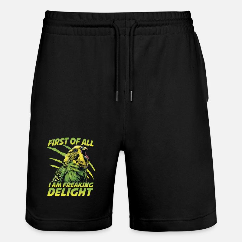 Habit perruche d’ami perruche Welli - Short de jogging bio TRAINER Stanley/Stella unisexe - noir