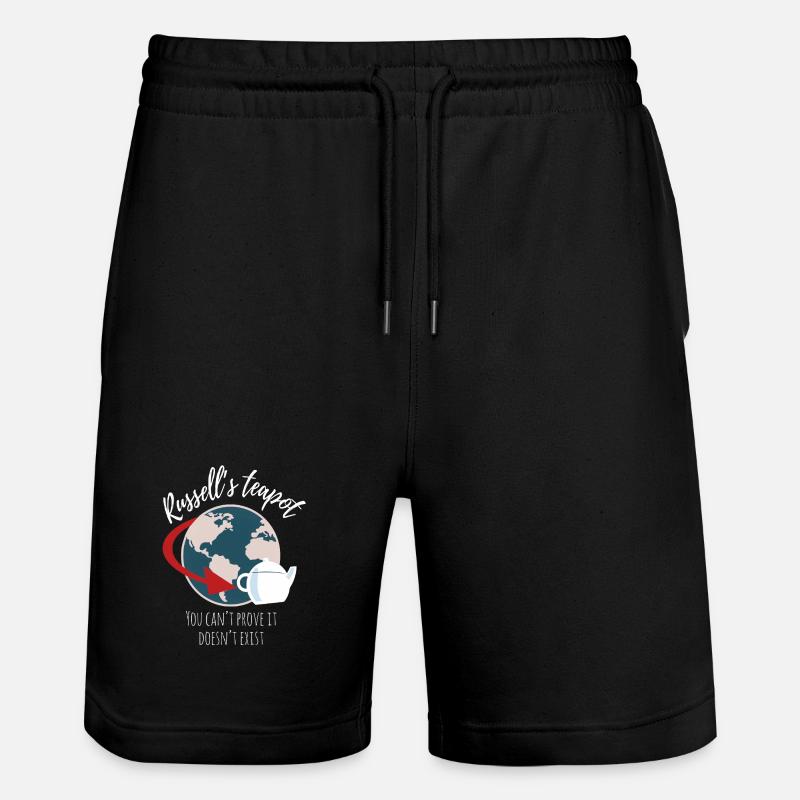 Russell's teapot - Short de jogging bio TRAINER Stanley/Stella unisexe - noir