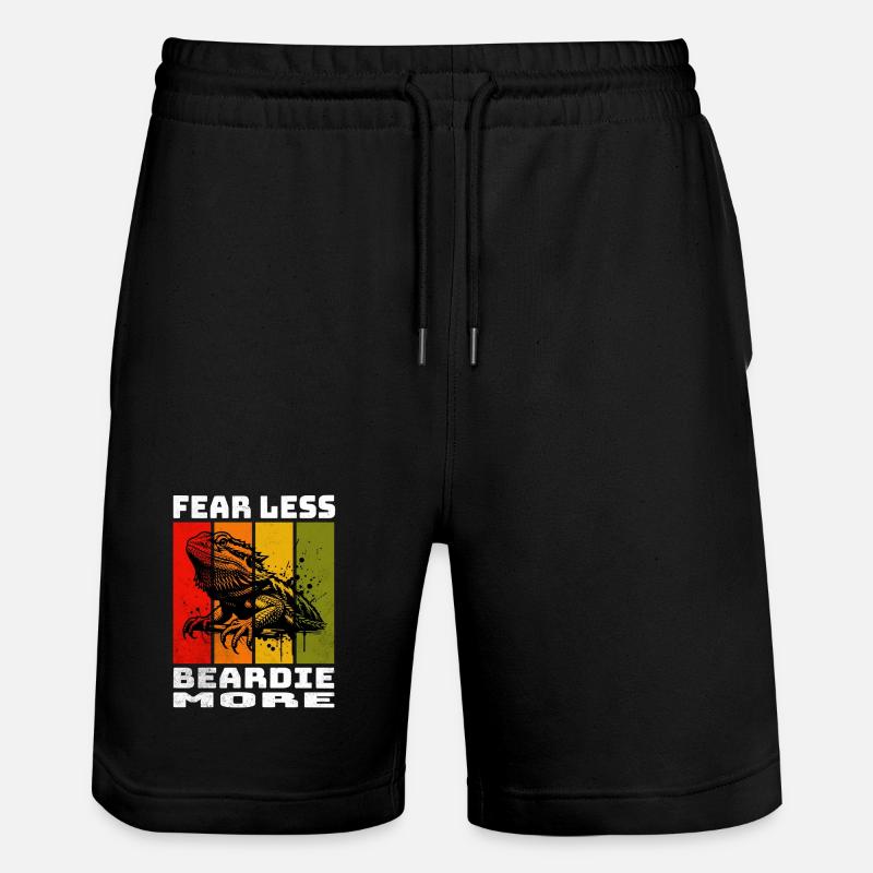 Dragon barbu - Short de jogging bio TRAINER Stanley/Stella unisexe - noir