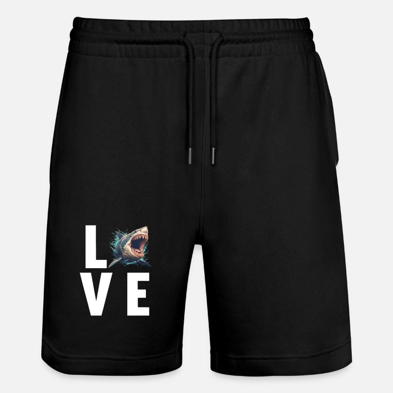 Mégalodons Mégalodon - Short de jogging bio TRAINER Stanley/Stella unisexe - noir
