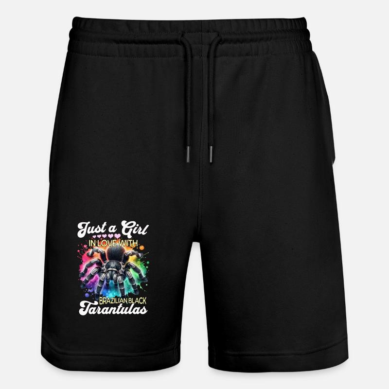 Fille Tarentule Noire - Short de jogging bio TRAINER Stanley/Stella unisexe - noir