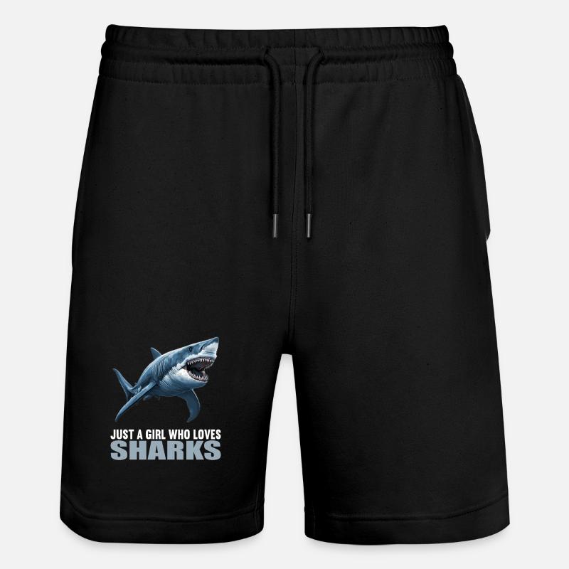 Requins Requin - Short de jogging bio TRAINER Stanley/Stella unisexe - noir
