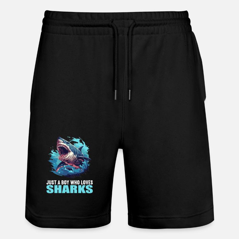Requins Requin - Short de jogging bio TRAINER Stanley/Stella unisexe - noir