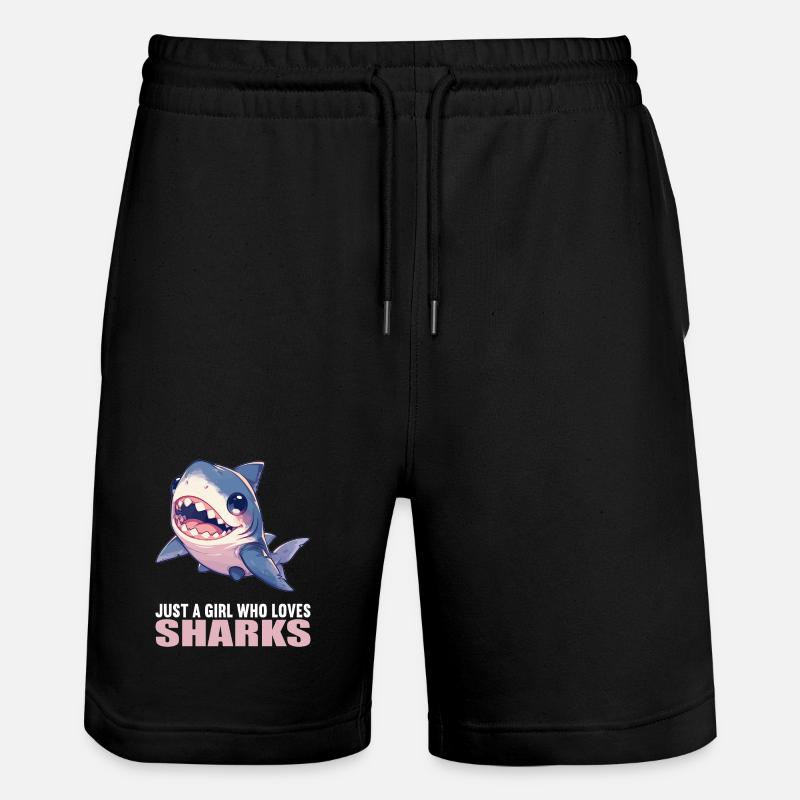 Requins Requin - Short de jogging bio TRAINER Stanley/Stella unisexe - noir