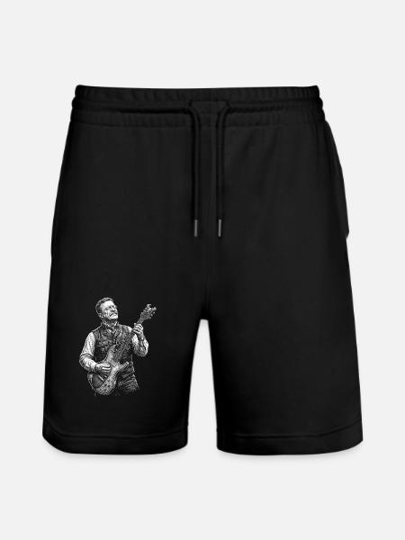 Theodore Roosevelt Taft Gitarre - Stanley/Stella Unisex Bio Joggingshorts Trainer - Schwarz