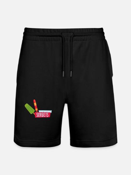 Sommer - Stanley/Stella Unisex Bio Joggingshorts Trainer  - Schwarz
