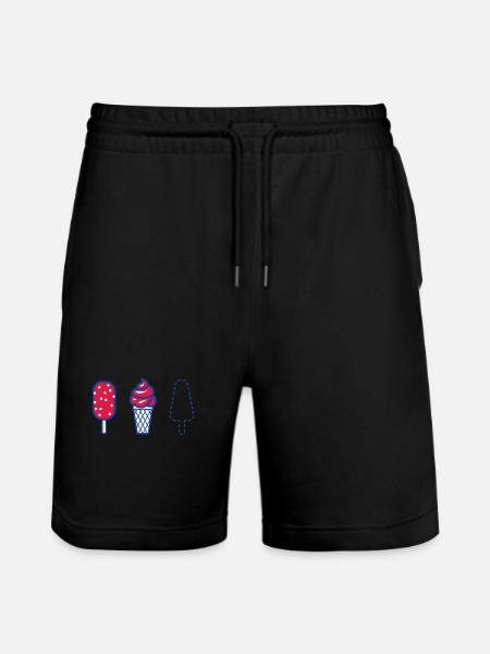Sommer - Stanley/Stella Unisex Bio Joggingshorts Trainer - Schwarz