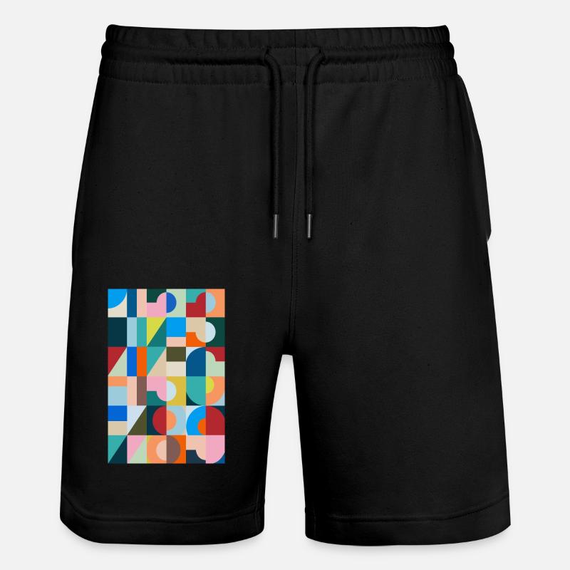 Nombres, chiffres, chiffres - Short de jogging bio TRAINER Stanley/Stella unisexe - noir