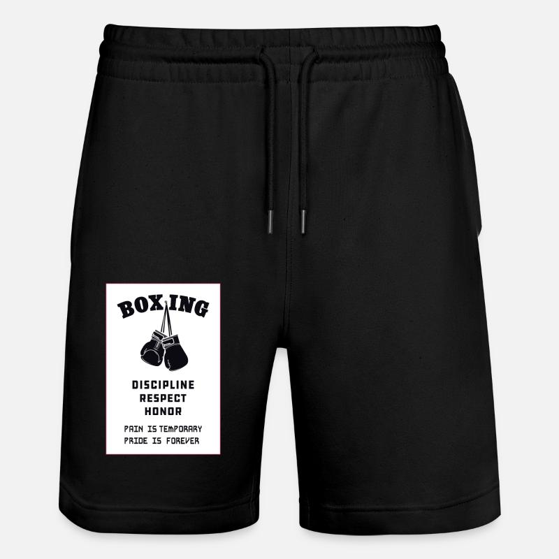 Boxe, boxeur - Short de jogging bio TRAINER Stanley/Stella unisexe - noir