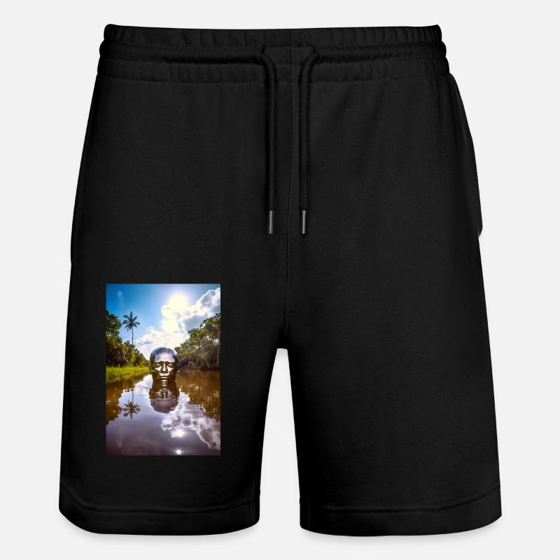 Amazone - Short de jogging bio TRAINER Stanley/Stella unisexe - noir