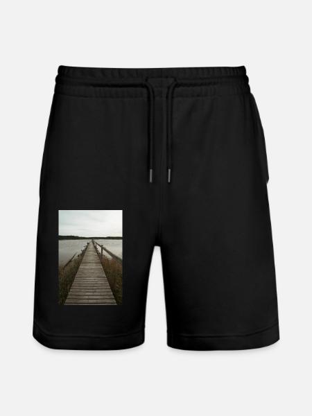 pont - Short de jogging bio TRAINER Stanley/Stella unisexe - noir