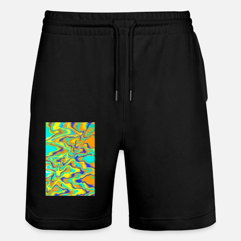 Art abstrait - Short de jogging bio TRAINER Stanley/Stella unisexe - noir