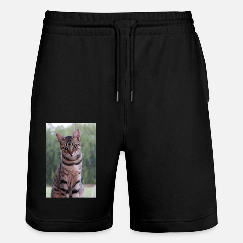 Chat chat chaton doux - Short de jogging bio TRAINER Stanley/Stella unisexe - noir