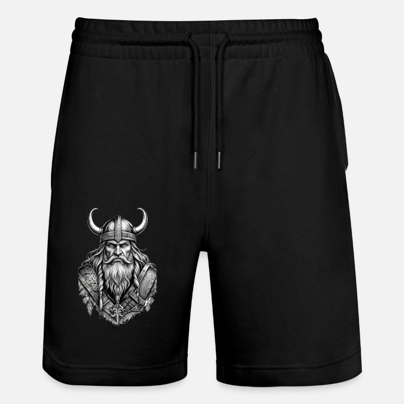 Viking Design - Short de jogging bio TRAINER Stanley/Stella unisexe - noir