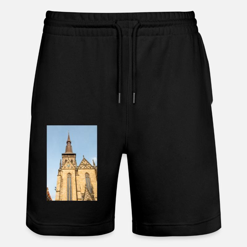 Église Sainte-Marie (Marienkirche) Osnabrück - Short de jogging bio TRAINER Stanley/Stella unisexe - noir
