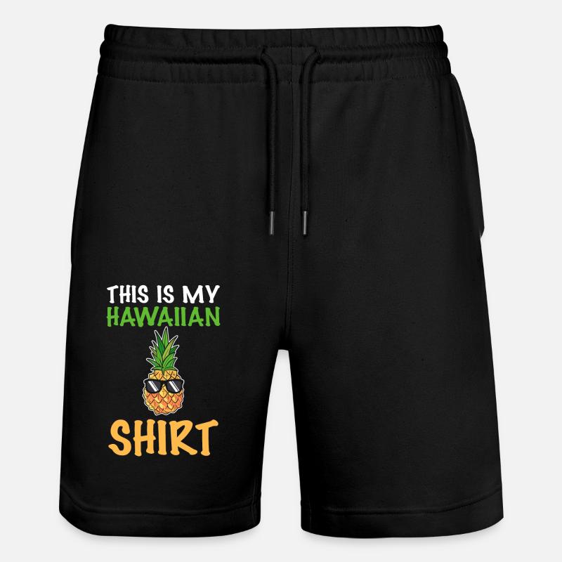 Ananas - Short de jogging bio TRAINER Stanley/Stella unisexe - noir