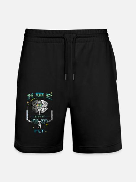 Kitesurf pilot - Stanley/Stella Trainer Unisex Organic Jogging Shorts - black