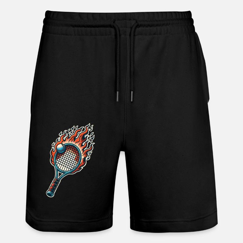 Badminton - Stanley/Stella Unisex Bio Joggingshorts Trainer  - Schwarz