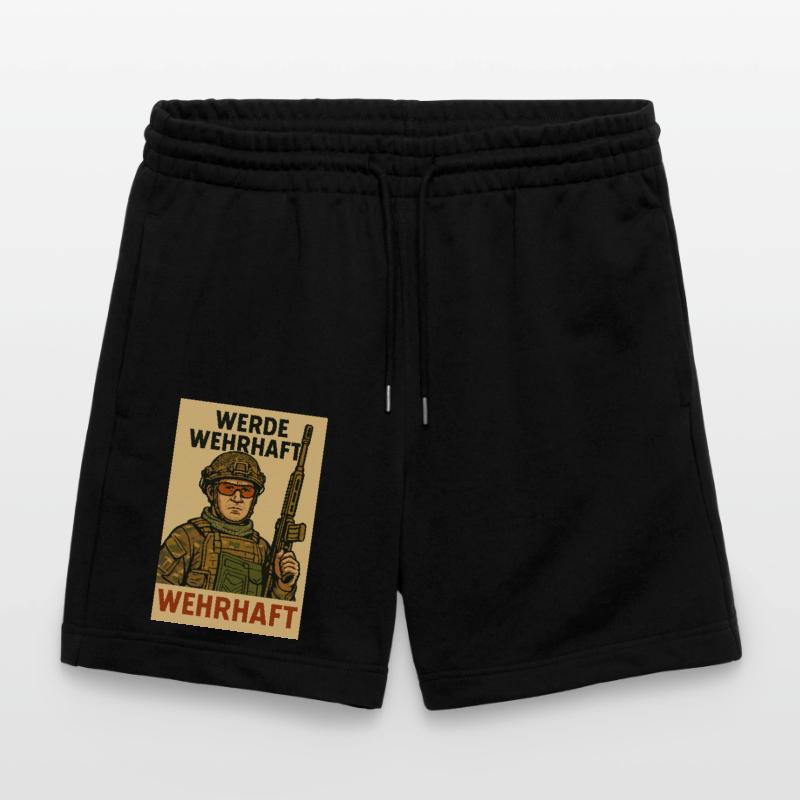 „Er wird dir nicht helfen – er wird dich zerstören Stanley/Stella Unisex Bio Joggingshorts Trainer 