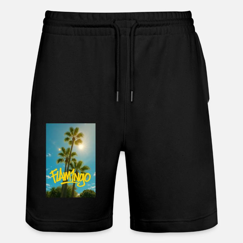 131B36D6 5B8C 4A40 ACAA 4577DE940DBF - Stanley/Stella Trainer Unisex Organic Jogging Shorts - black