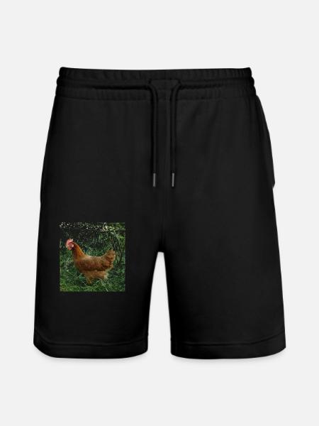 Poulet - Short de jogging bio TRAINER Stanley/Stella unisexe - noir