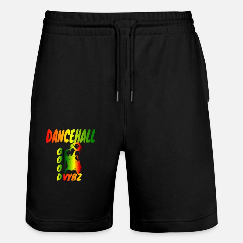 Dancehall Vybz - Short de jogging bio TRAINER Stanley/Stella unisexe - noir