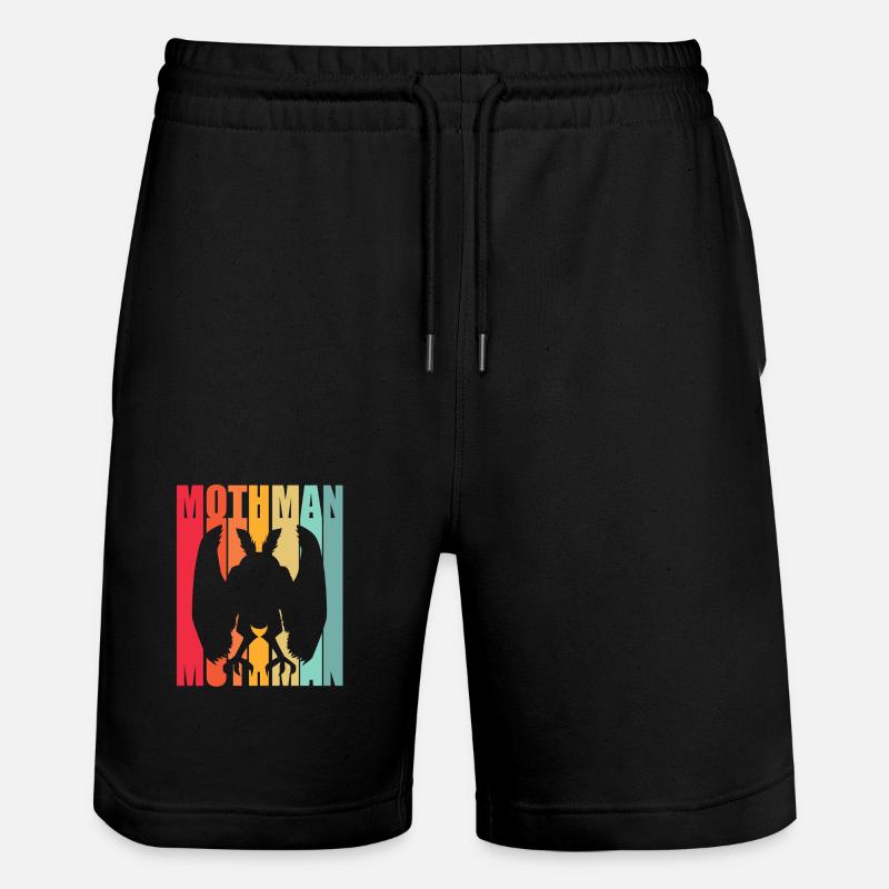 Mottenmann - Stanley/Stella Unisex Bio Joggingshorts Trainer  - Schwarz