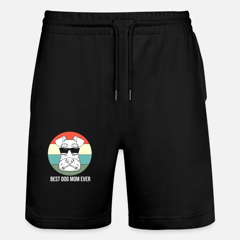 Schnauzer nain - Short de jogging bio TRAINER Stanley/Stella unisexe - noir