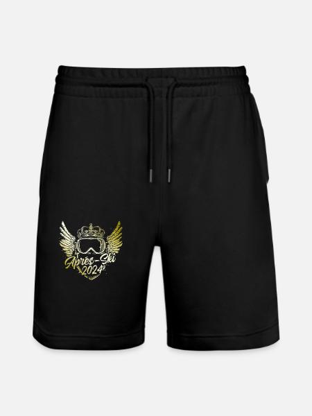 Après-ski 2024 - Short de jogging bio TRAINER Stanley/Stella unisexe - noir