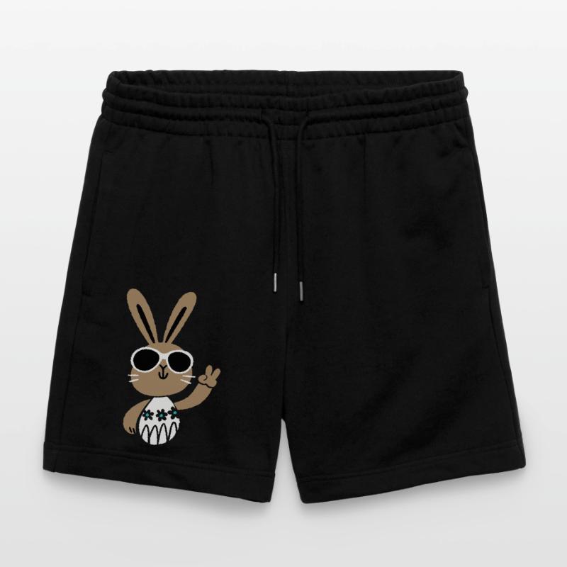 Happy Easter - Easter Bunny - Easter Egg - Gift Stanley/Stella Trainer Unisex Organic Jogging Shorts