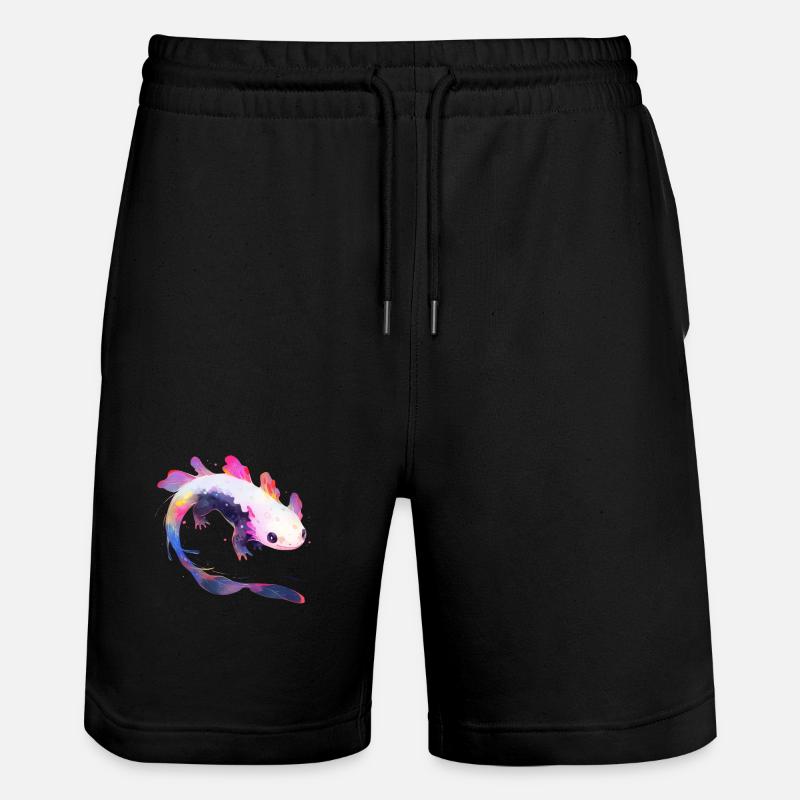 Axolotl - Short de jogging bio TRAINER Stanley/Stella unisexe - noir