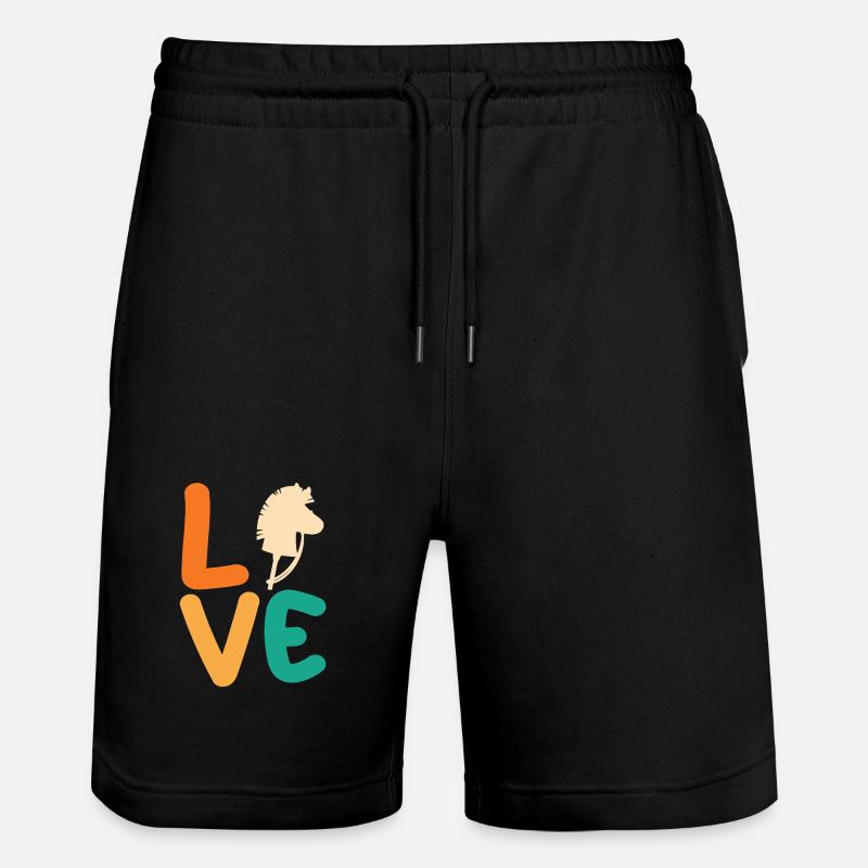 Hobby Cheval Hobby Horsing - Short de jogging bio TRAINER Stanley/Stella unisexe - noir