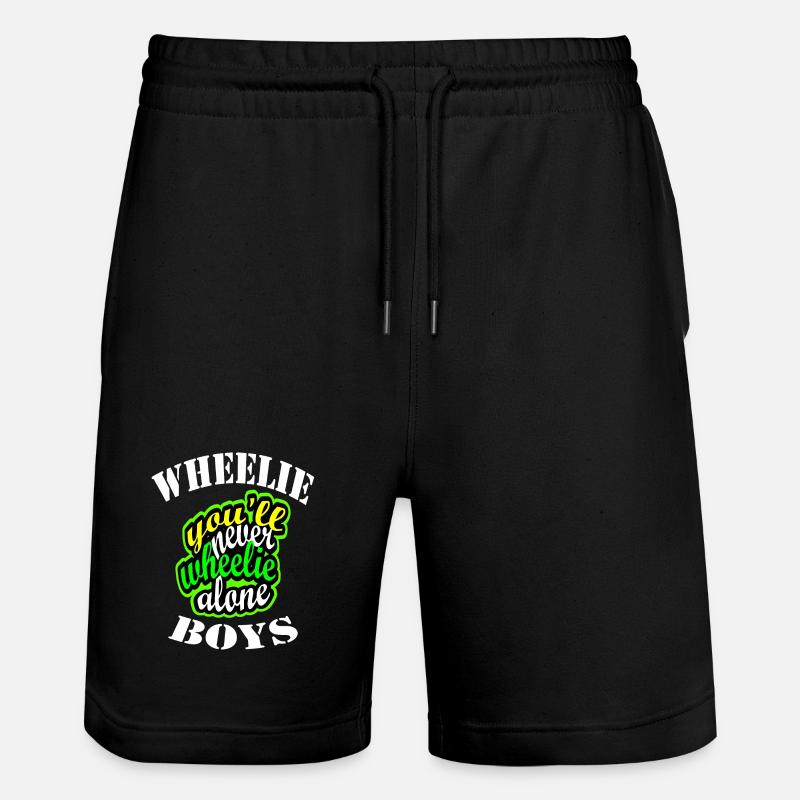 Wheelie - Short de jogging bio TRAINER Stanley/Stella unisexe - noir
