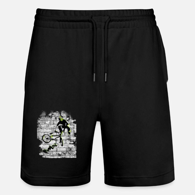 BMX - Short de jogging bio TRAINER Stanley/Stella unisexe - noir