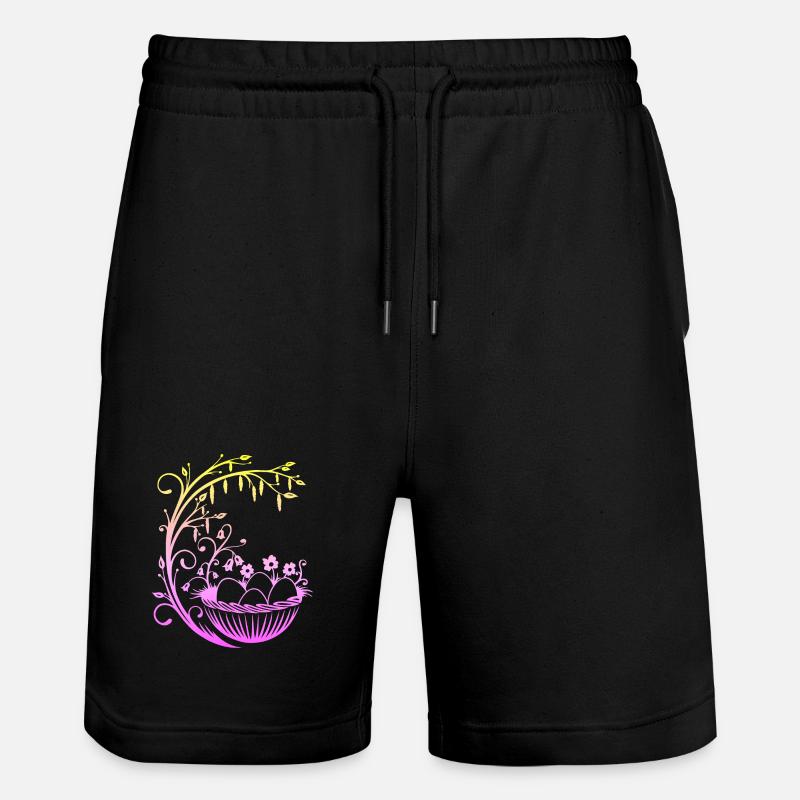 Panier de Pâques Panier de Pâques - Short de jogging bio TRAINER Stanley/Stella unisexe - noir