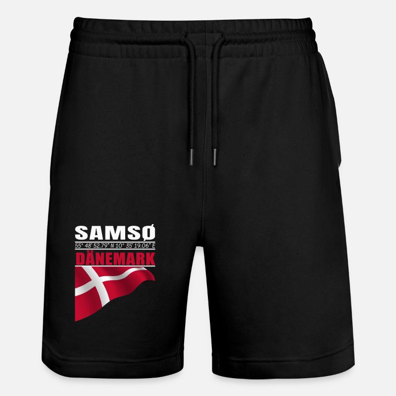 Samso - Short de jogging bio TRAINER Stanley/Stella unisexe - noir