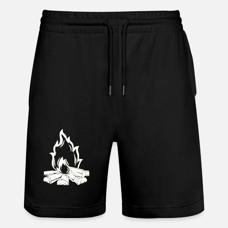 Feu de camp - Short de jogging bio TRAINER Stanley/Stella unisexe - noir