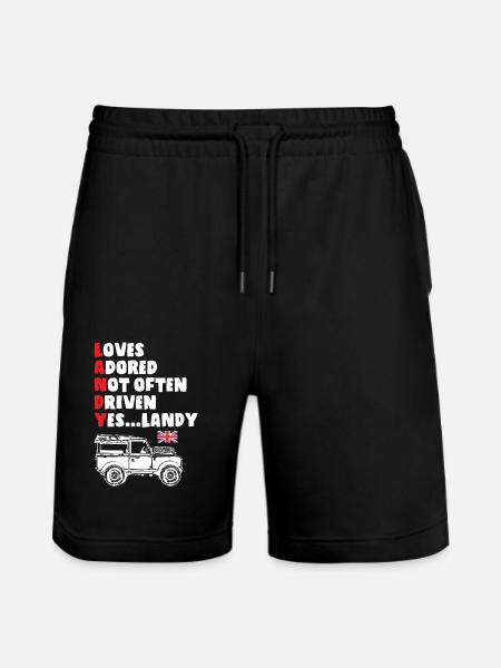 Its Landy - Stanley/Stella Trainer Unisex Organic Jogging Shorts - black