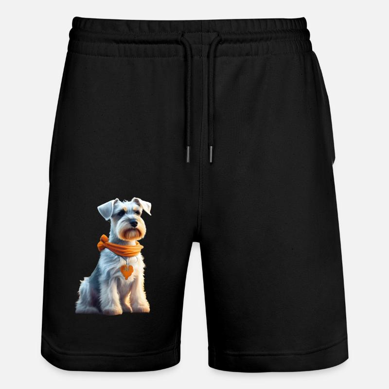 beau chien - Short de jogging bio TRAINER Stanley/Stella unisexe - noir