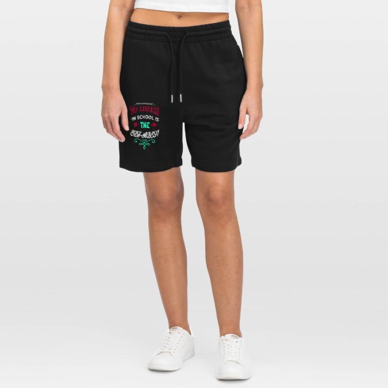 bubaprints humor statement under the tree gift Stanley/Stella Unisex Bio Joggingshorts Trainer 
